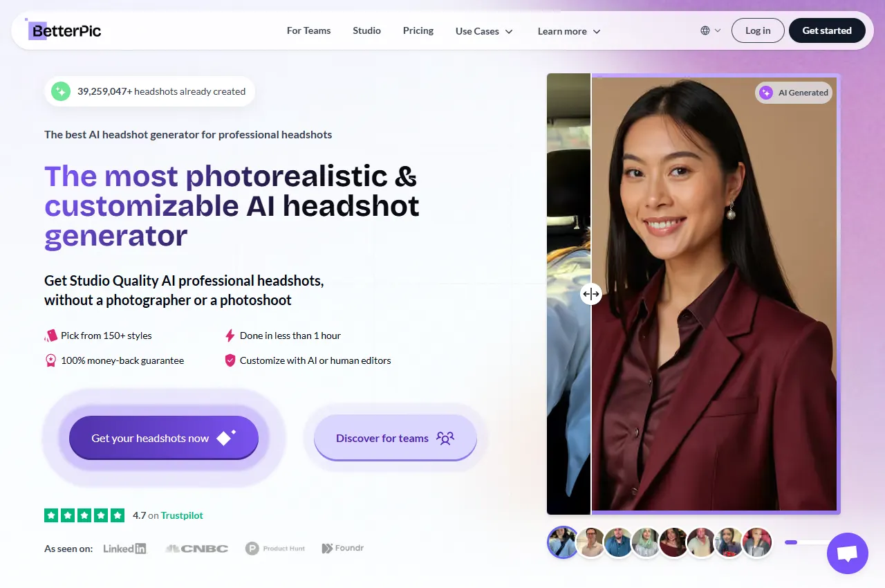 BetterPic official website preview