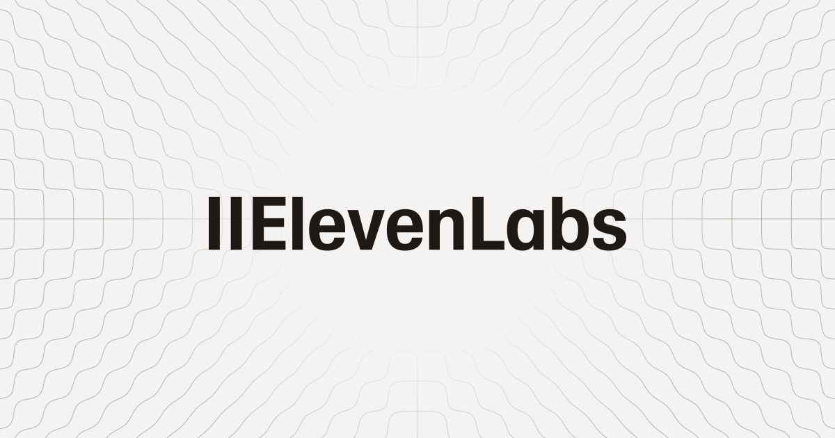 ElevenLabs official cover image from elevenlabs.io, not a product screenshot